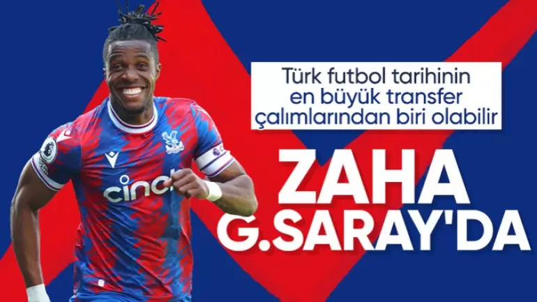 Galatasaray'dan Fenerbahçe'ye Tarihi Transfer Çalımı! Wilfried Zaha GALATASARAY'DA!