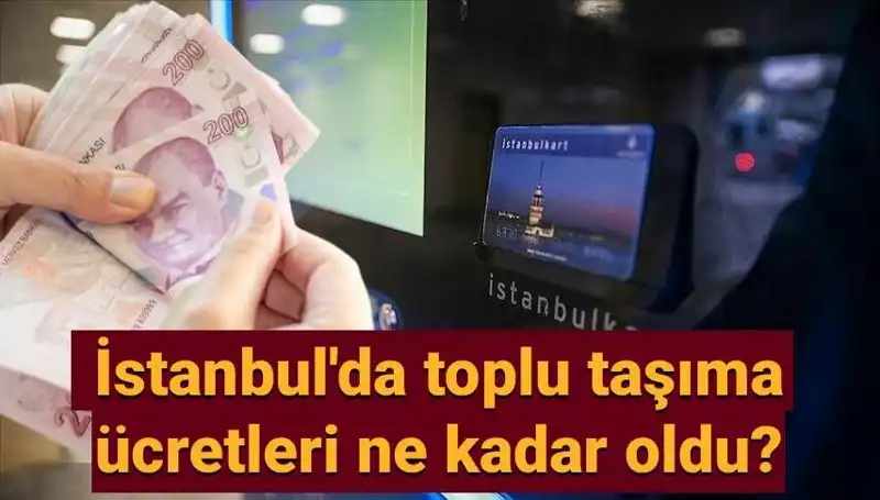 İstanbul’da Toplu Taşıma Ücretlerine Şok Zam: Son Fiyatlar Ne Olacak?