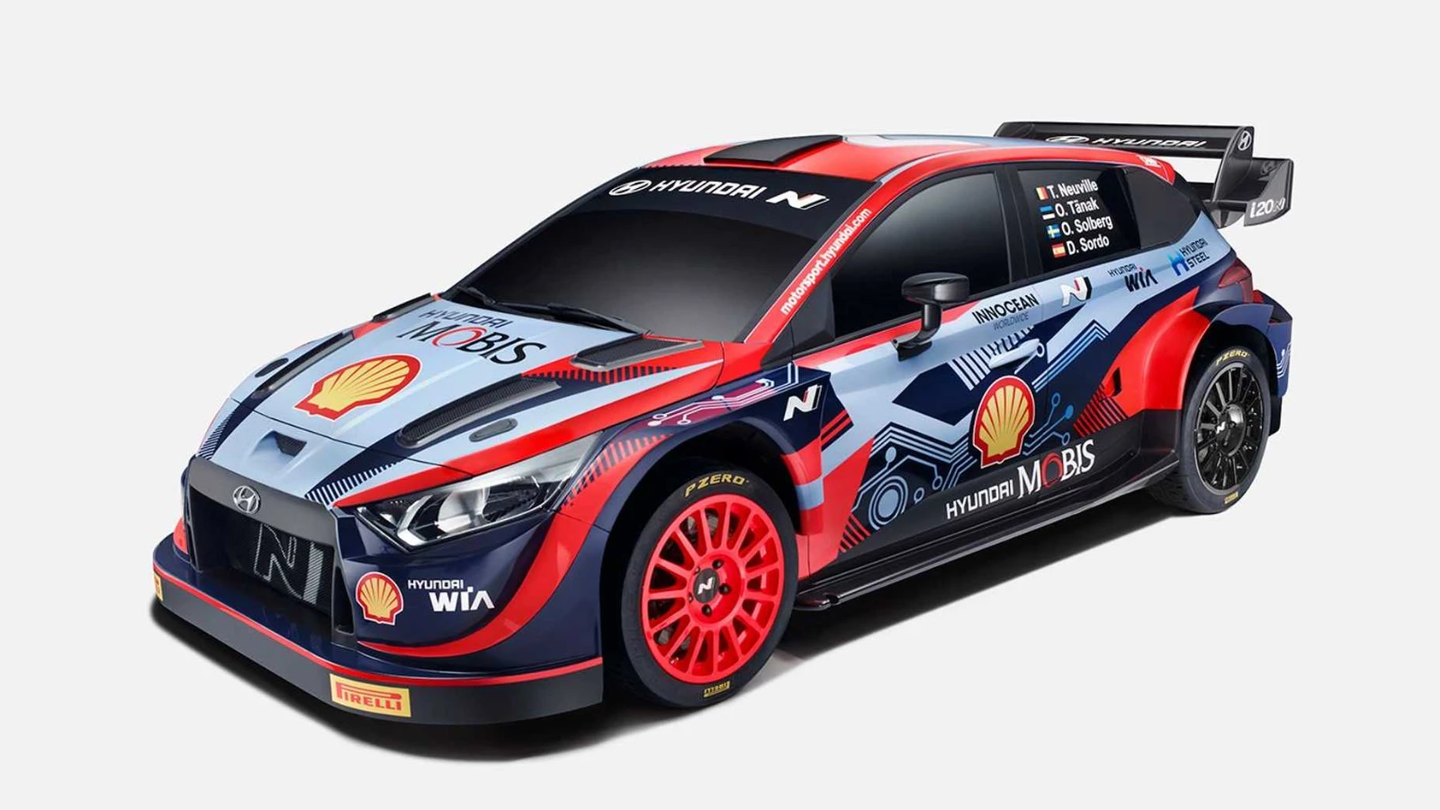 2022 Hyundai WRC Aracı Görselleri