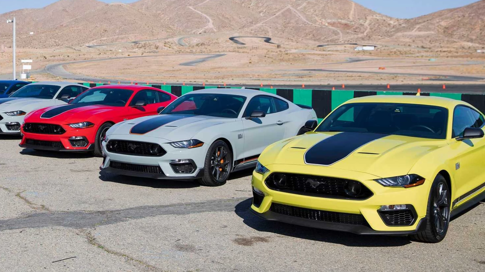 Ford Mustang Mach 1, Porsche Cayman GT4 ve 718 Yarış Videosu