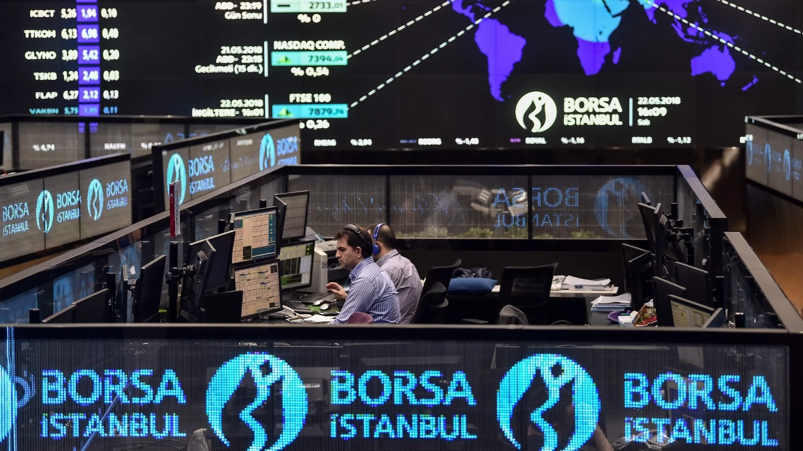 Borsa İlk Yarıda Negatif