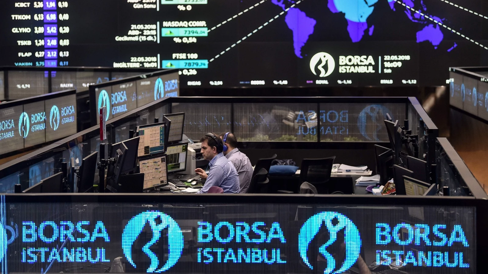 Borsa İlk Yarıda Yükseldi