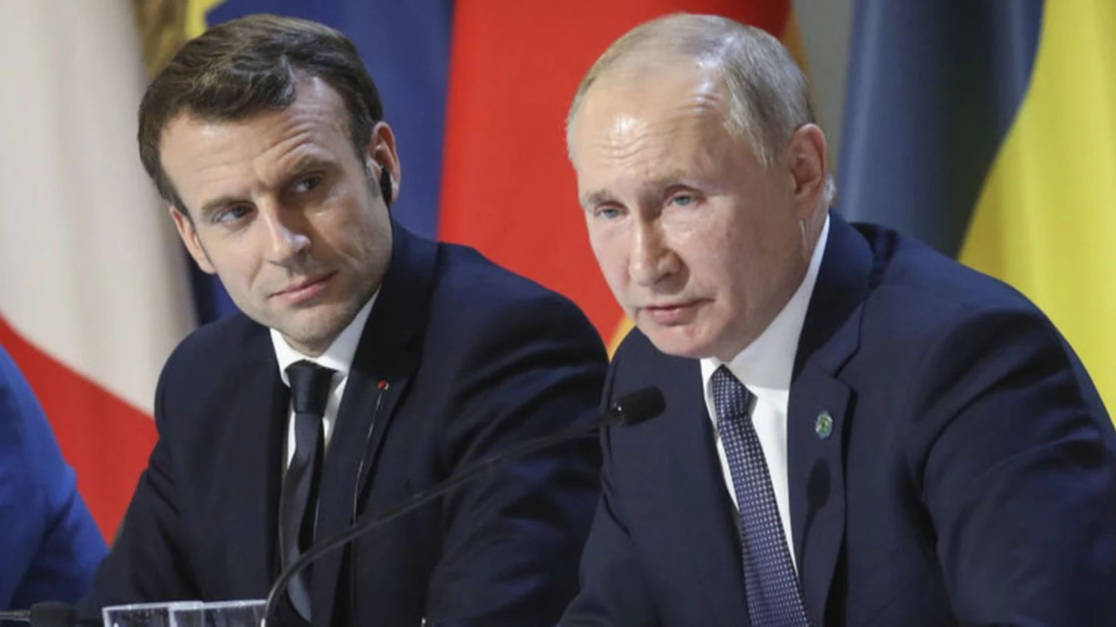 Macron, Putin ile görüşmeyi değerlendirdi