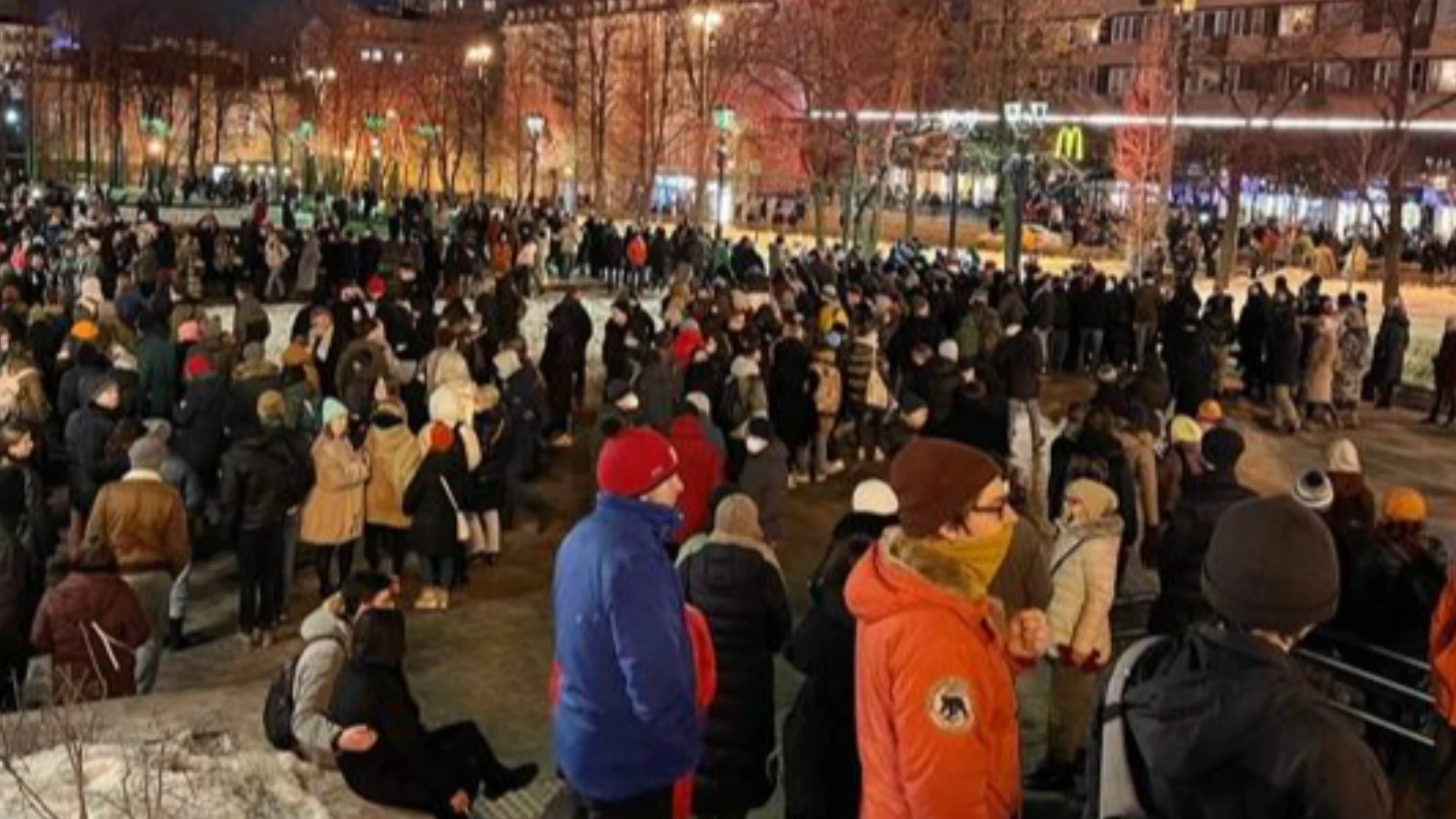 Rusya'da "savaşa hayır" protestoları!