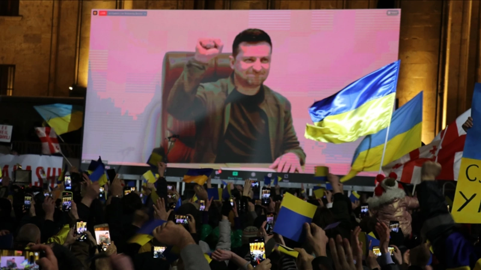 Zelenskiy, ABD Kongresinden Daha Fazla Uçak ve Savunma Desteği Talebinde Bulundu