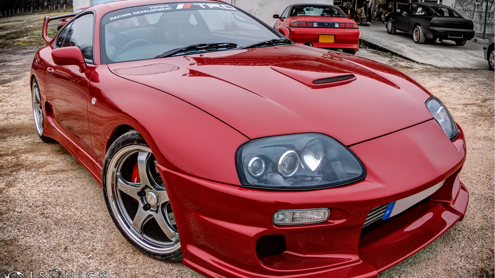 Cıvata sıksan beygir fışkırıyor Toyota supra