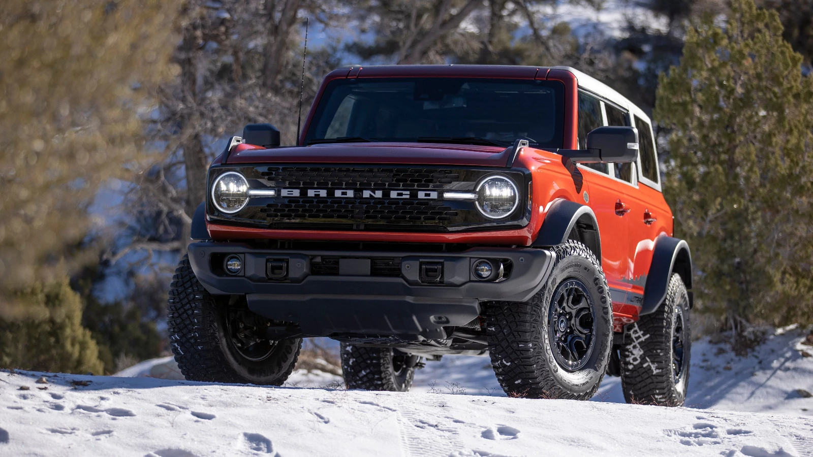 2022 Ford Bronco Wildtrak Arazi Sürüşü