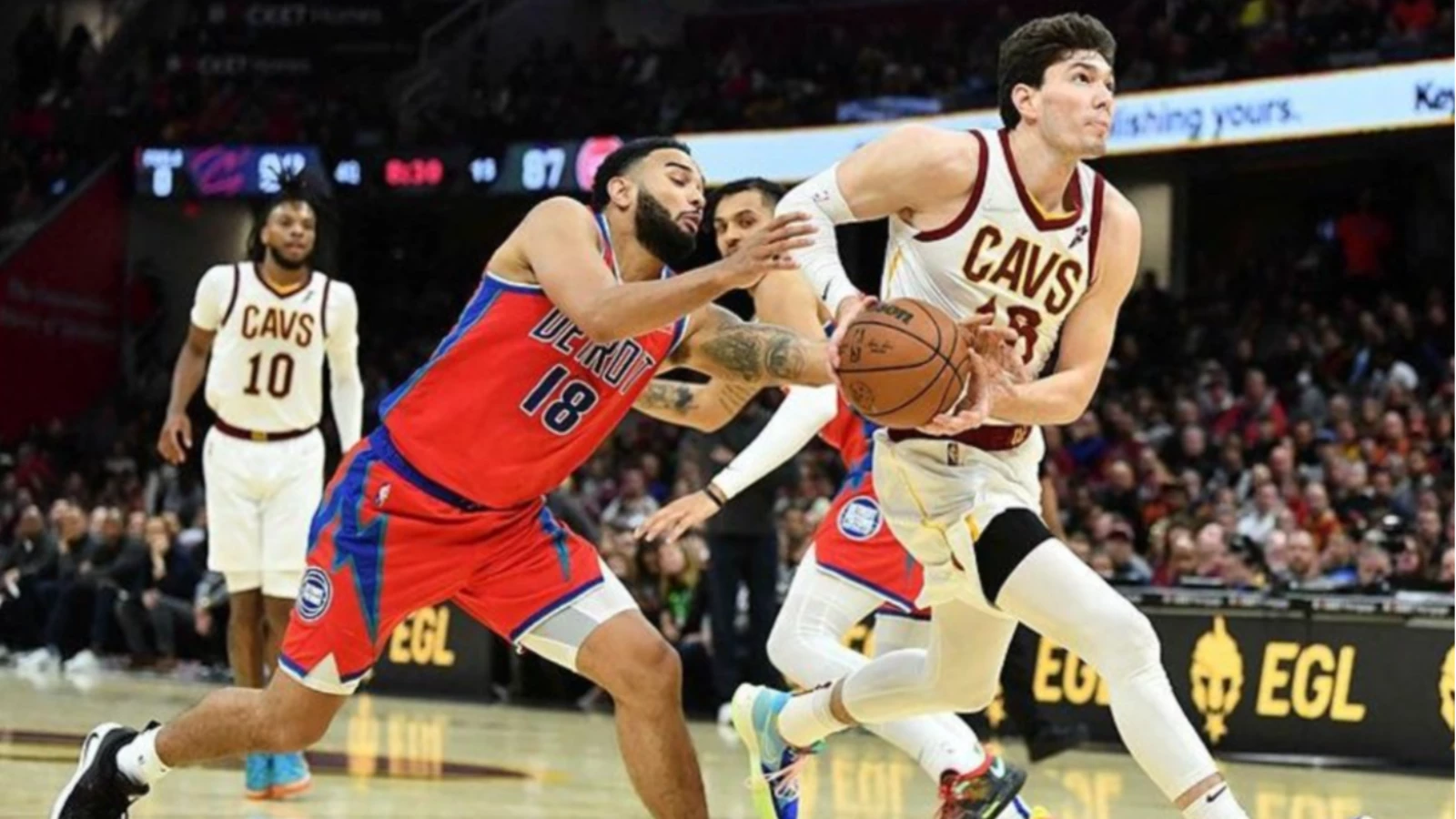 Cedi Osman'ın Katkısı Galibiyeti Getirdi! Cleveland Cavaliers 113 - 109 Detroit Pistons