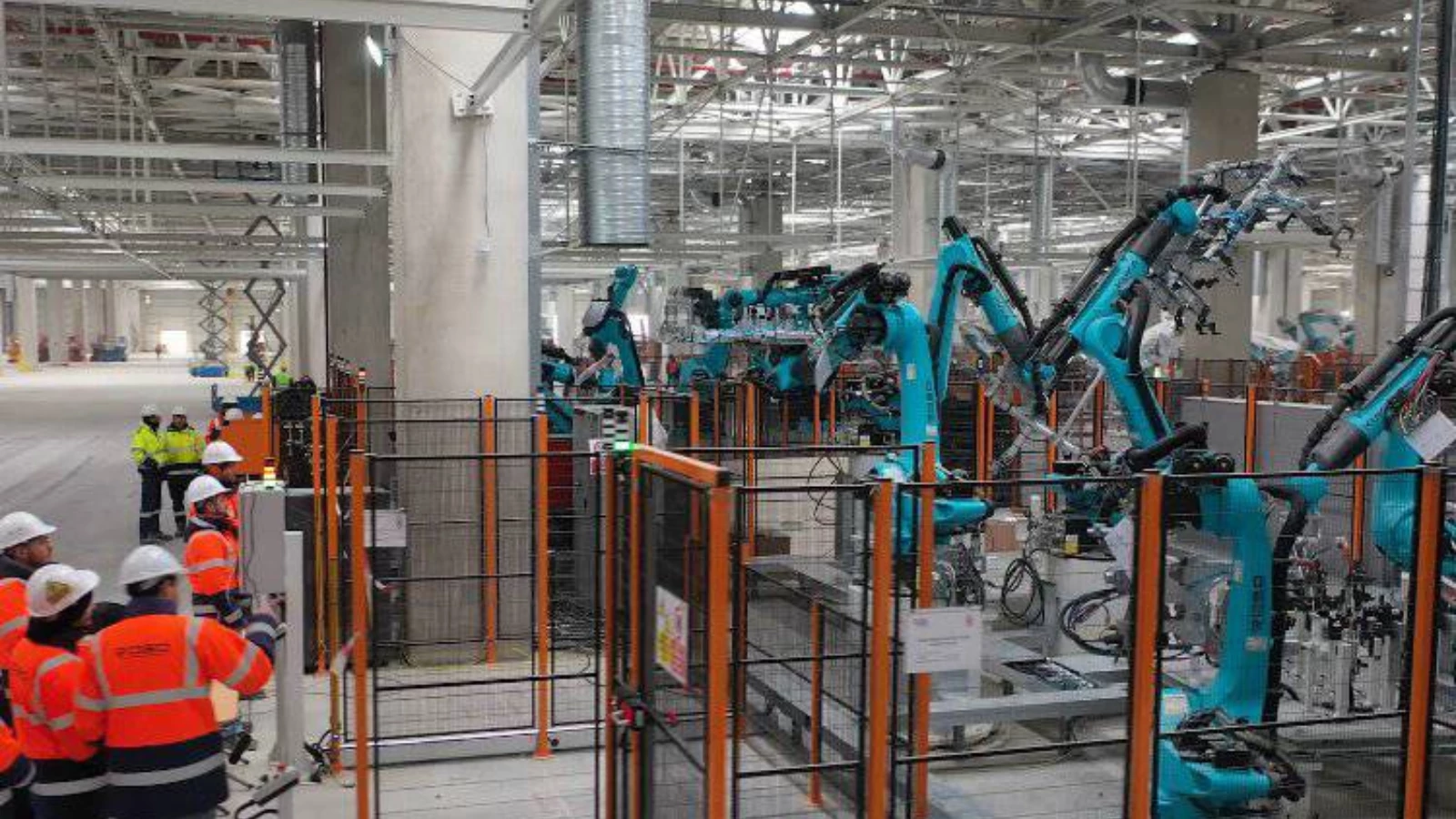 TOGG Fabrikasında Robot Provaları Başladı