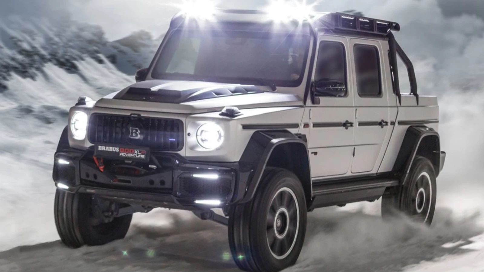 Mercedes G63 6x6 tabanlı Brabus 800 Adventure XPL