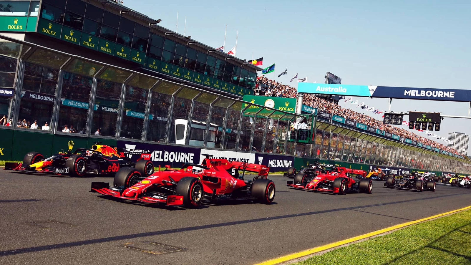 F1 2022 Avustralya GP Öncesi Albert Park Pistinde Sanal Tur