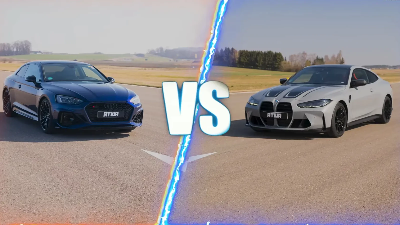 BMW M4 ve AUDI RS5 Drag Yarışında!