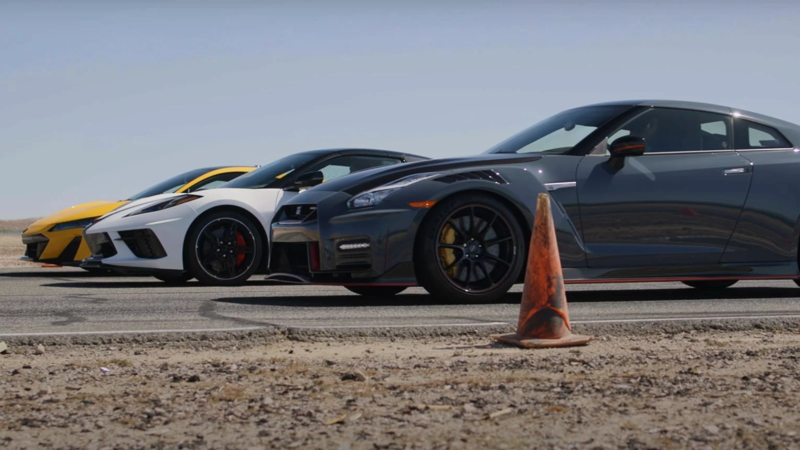 Acura NSX Type S vs C8 Corvette vs 911 Turbo S vs Nissan GT-R Nismo Drag Yarışı!