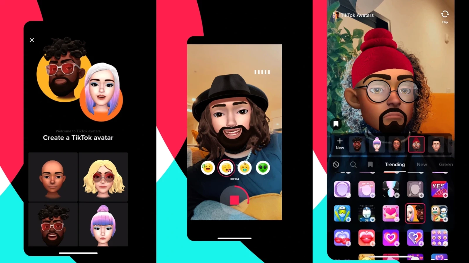 TikTok'un Yeni Bitmoji Benzeri Avatar Özelliği