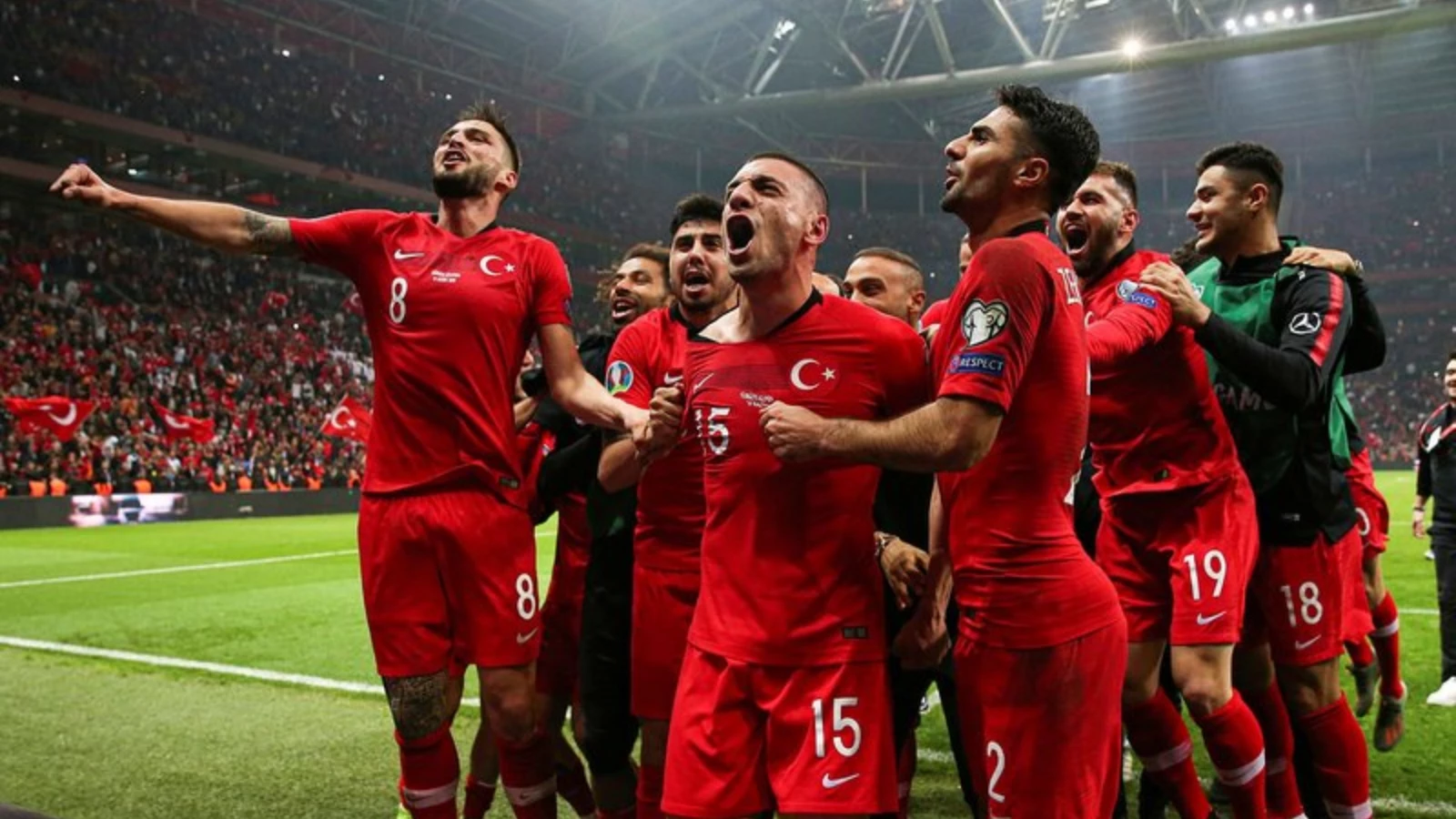 A Milli Futbol Takımı UEFA Uluslar Ligi'nde Liderliğini Sürdürdü