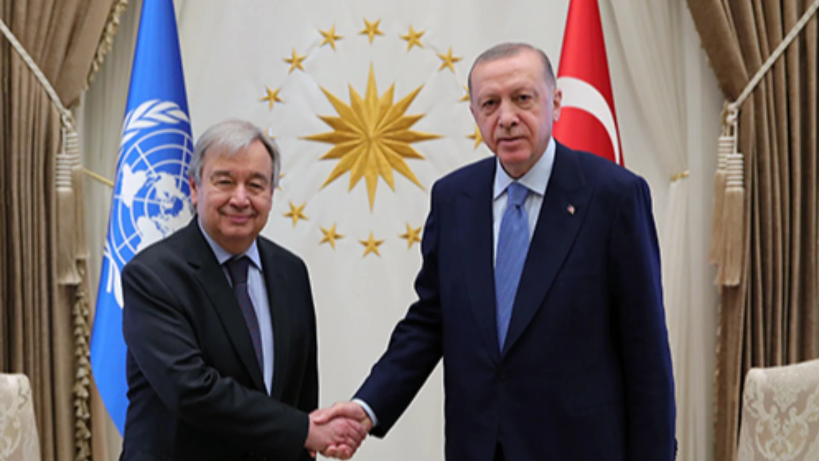 Erdoğan, Guterres ile telefonda görüştü