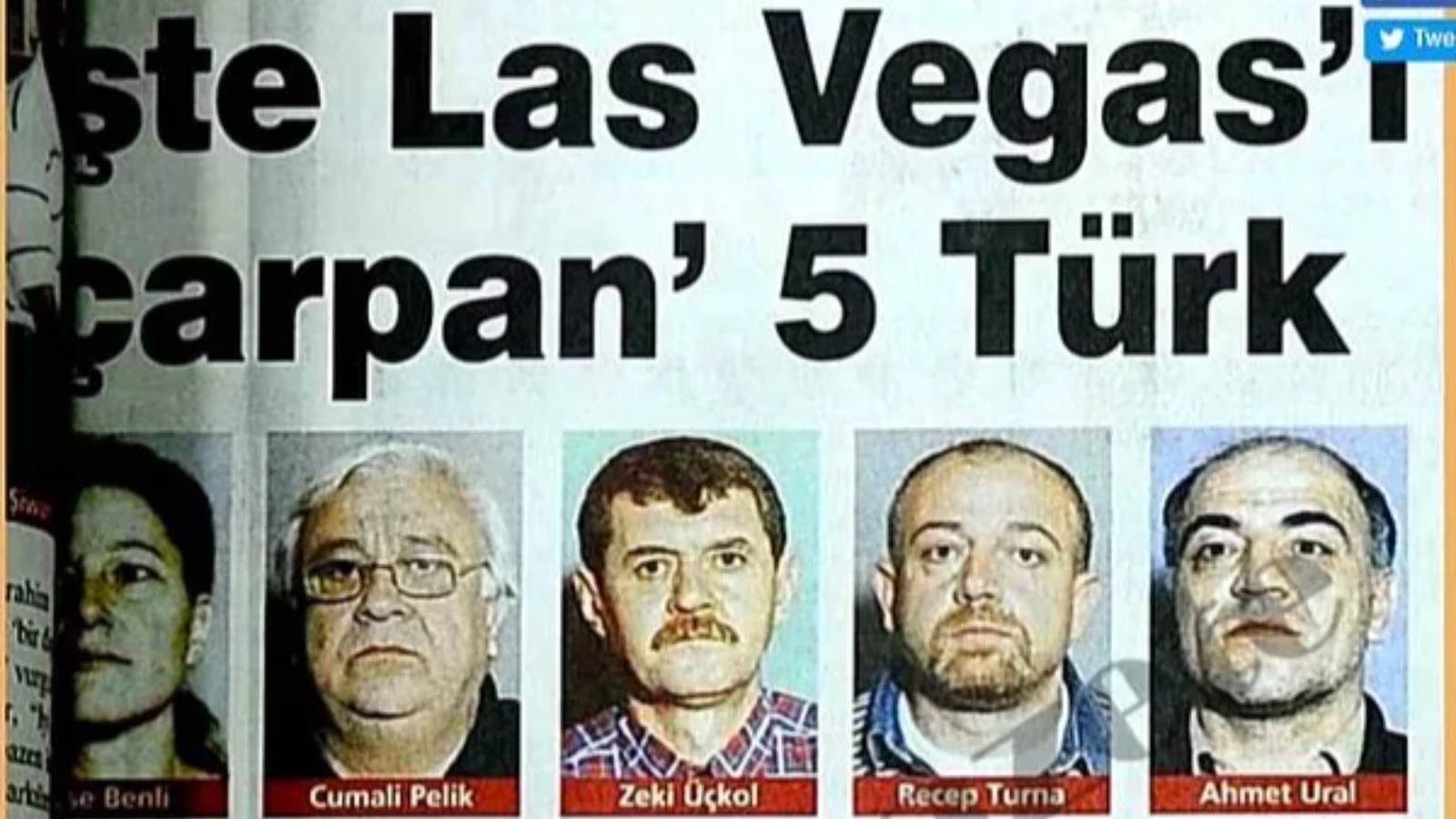 Las Vegas Kumarhanelerinin Altını Üstüne Getiren Beş Türk