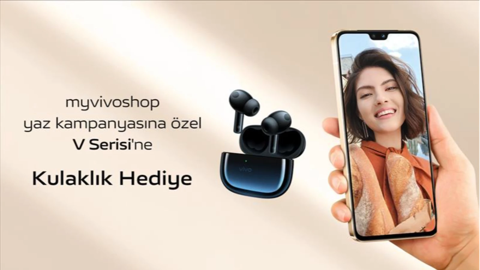 Myvivoshop Siparişlerinde Vivo V Serisi'ne TWS Kulaklık Hediye