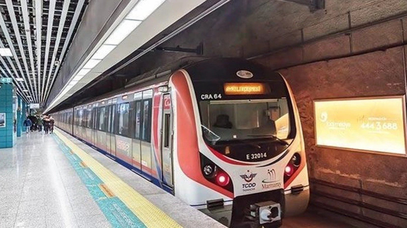 Marmaray’da Sefer Saatlerine Yeni Düzenleme