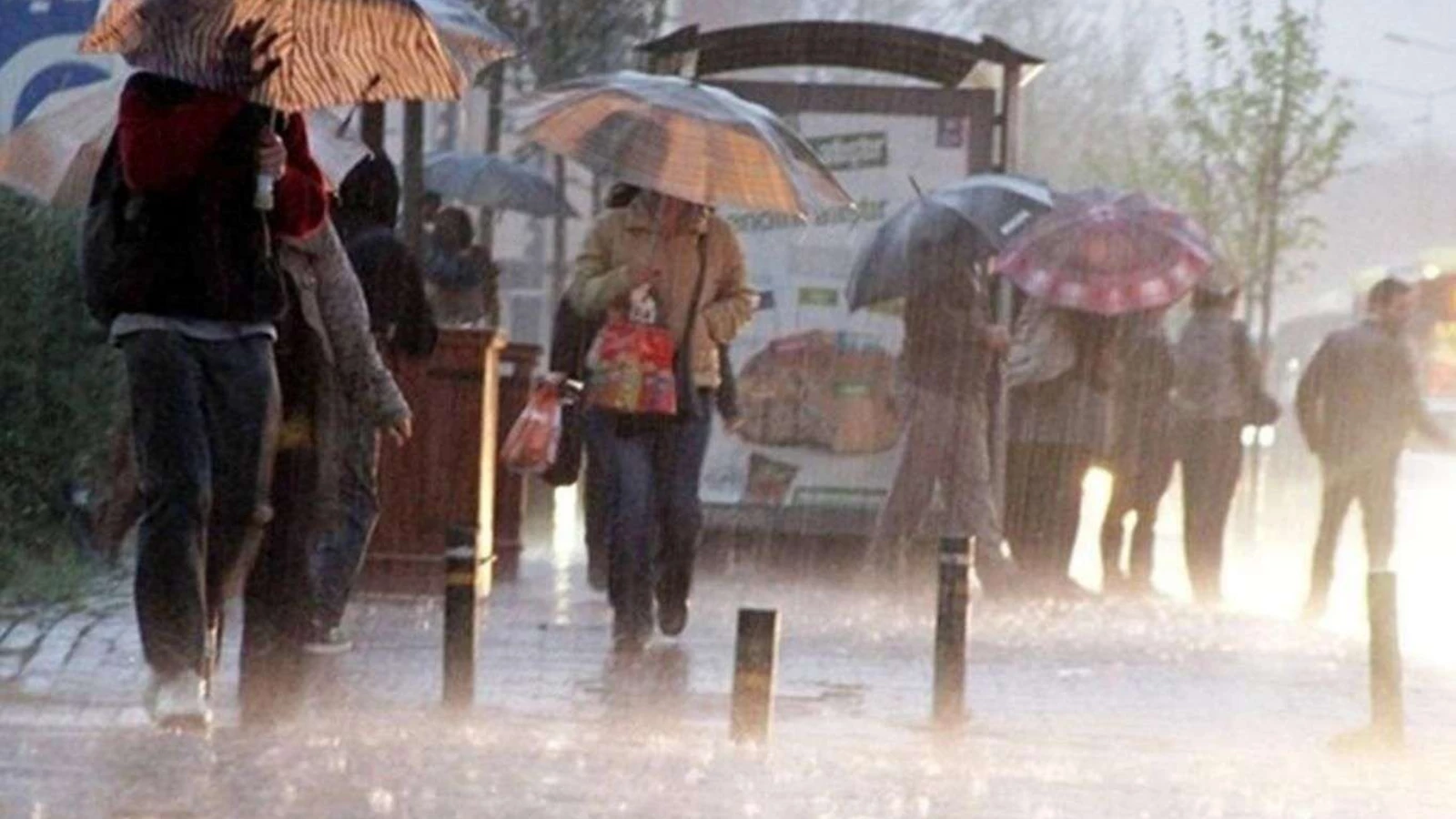 Meteorolojiden Marmara Bölgesi'nde Sağanak Uyarısı!