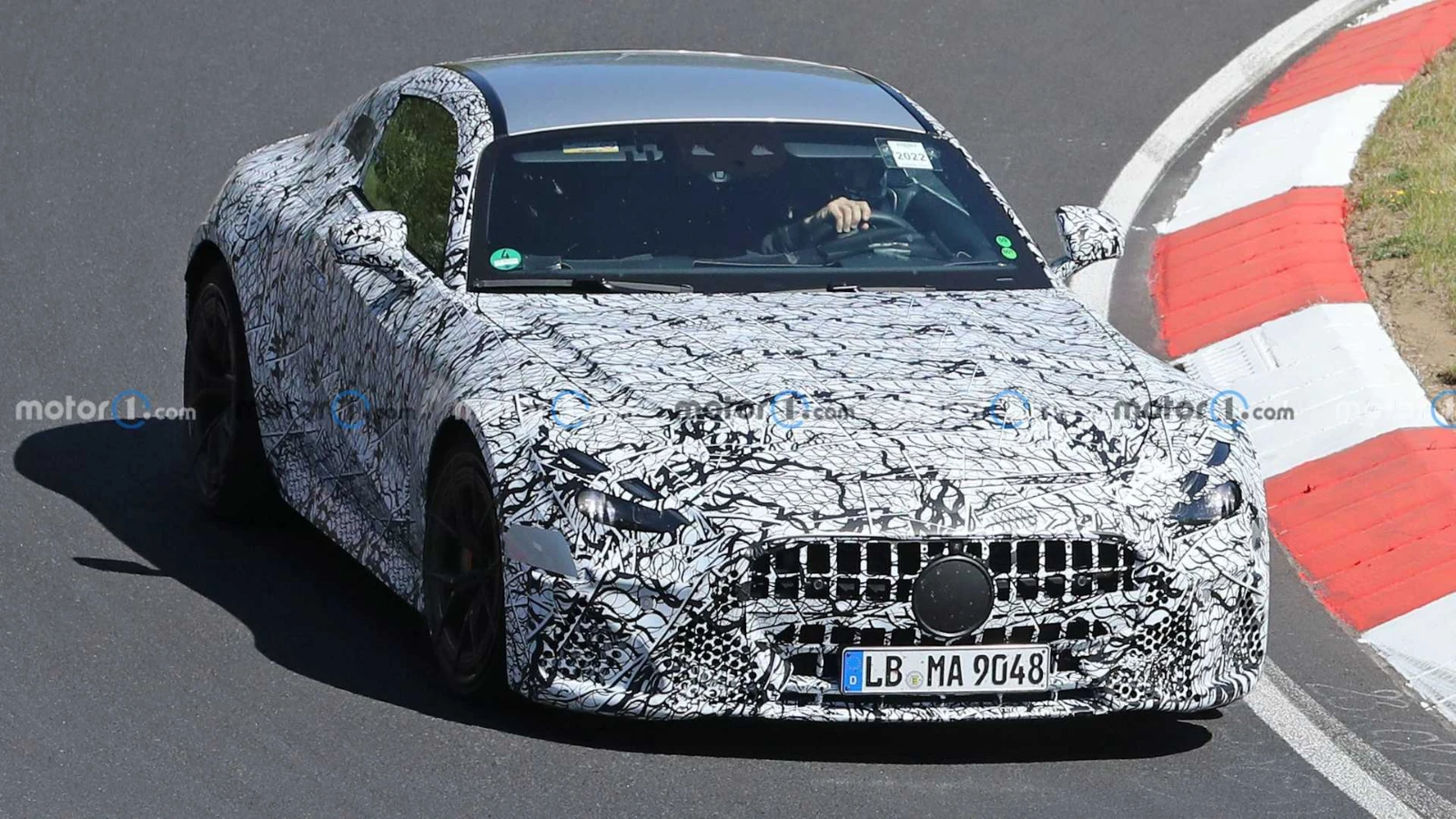 2022 AMG GT Coupe, V8'i İle Görüntülendi