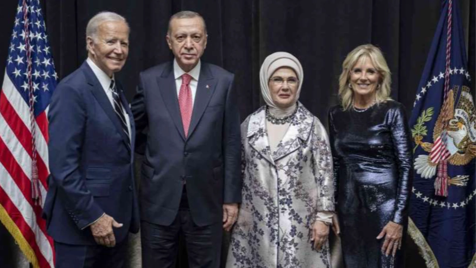 Erdoğan ve Biden'dan Aile Fotoğrafı