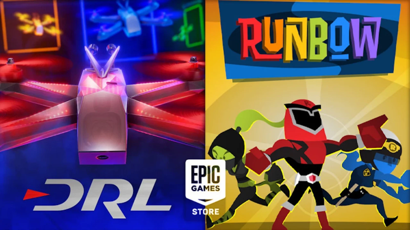 Drone Racing League Simulator ve Runbow Ücretsiz Oldu