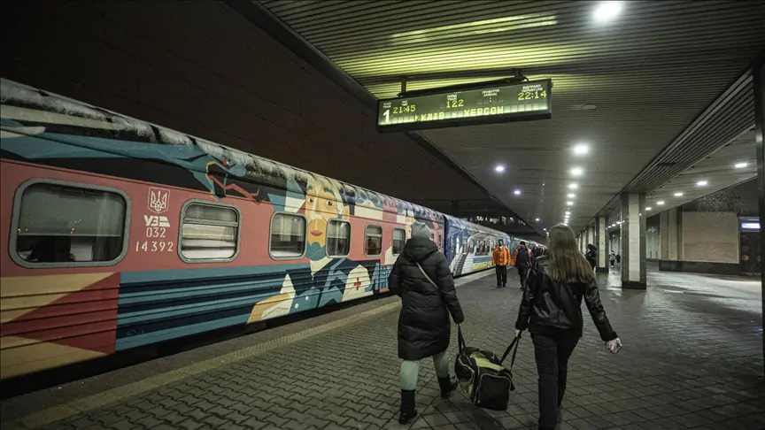 İlk Tren Kiev'den Yola Çıktı!