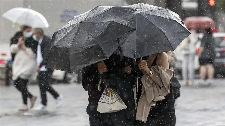 Meteoroloji'den Yağışlı Hava Uyarısı