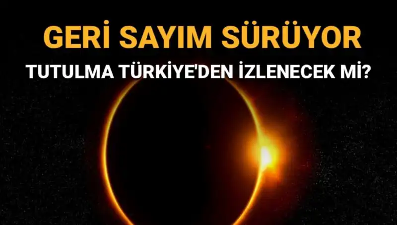 Eylül Ayındaki Güneş Tutulması Türkiye'den Görülebilecek mi?