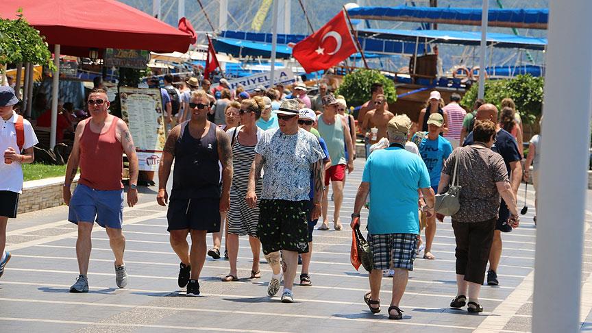 Yabancı Turistler Eylül'de Türkiye'ye Akın Etti