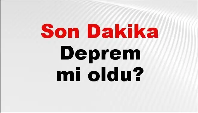 Hatay’da Gece Yarısı Deprem Korkusu: Son Gelişmeler Neler?