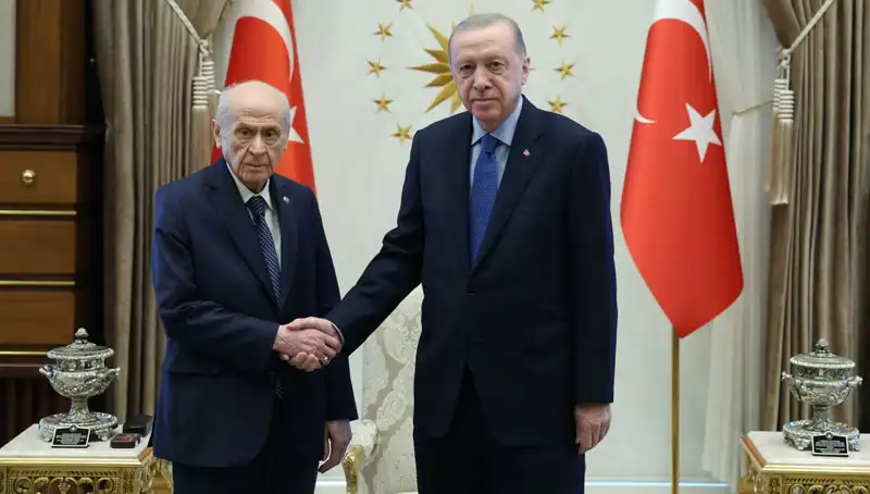 Cumhurbaşkanı Erdoğan ve Bahçeli'den kritik görüşme: Ülke gündemine damga vurdu