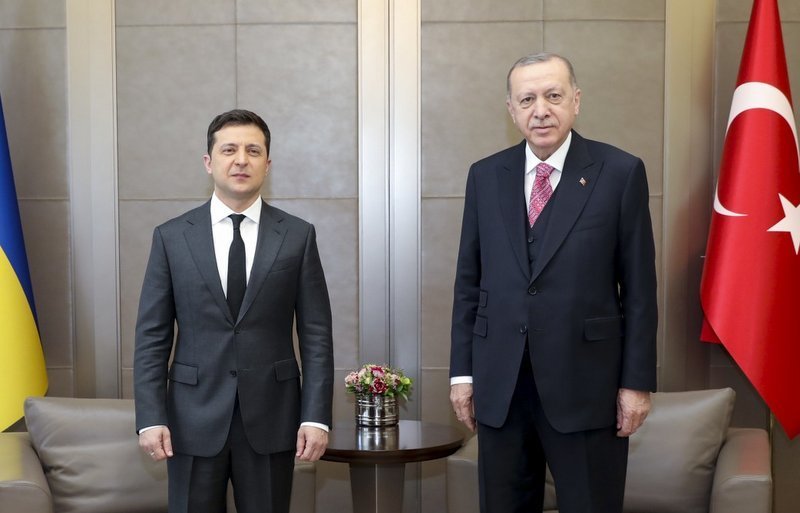 Erdoğan Zelenskiy İle Görüştü