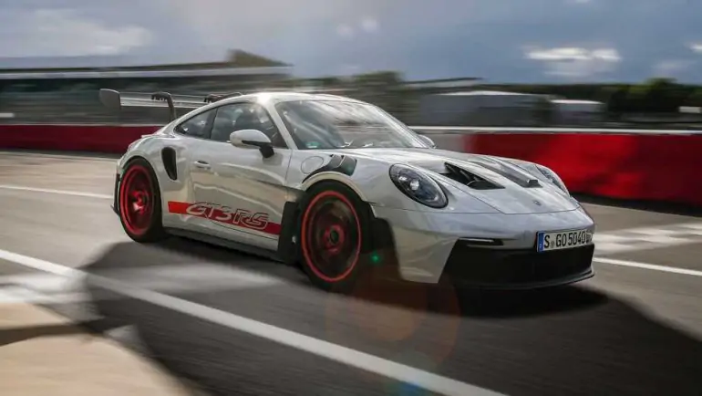 Porsche 911 GT3 Drag Yarışında