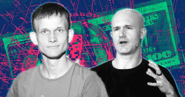 Vitalik Buterin ve Brian Armstrong'tan Eleştiri Yağmuru!