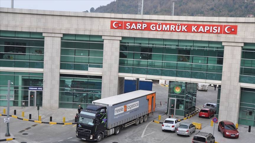 Sarp Sınır Kapısı Üzerinden İhracat Geçen Yıl Yaklaşık %69 Arttı