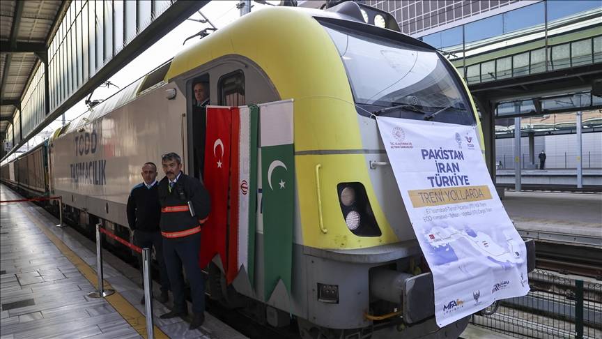 Pakistan'dan Gelen İkinci Yük Treni İstanbul'a Ulaştı