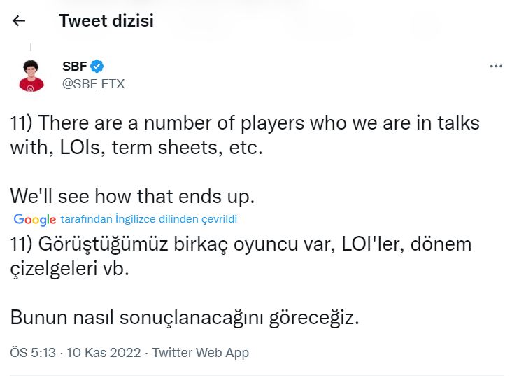 FTX İflası- Bankman- Fried- Twitter