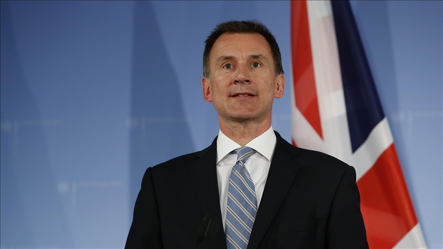 Jeremy Hunt'tan açıklama