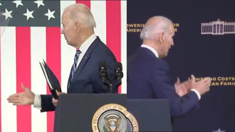 Joe Biden'ın ilginç halleri