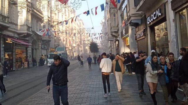 Taksim'de Patlama Yaşandı