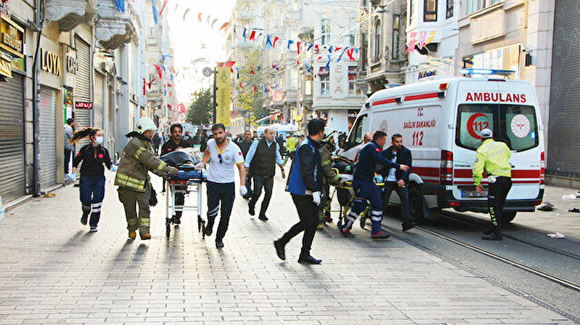 Taksim İstiklal'de Patlama