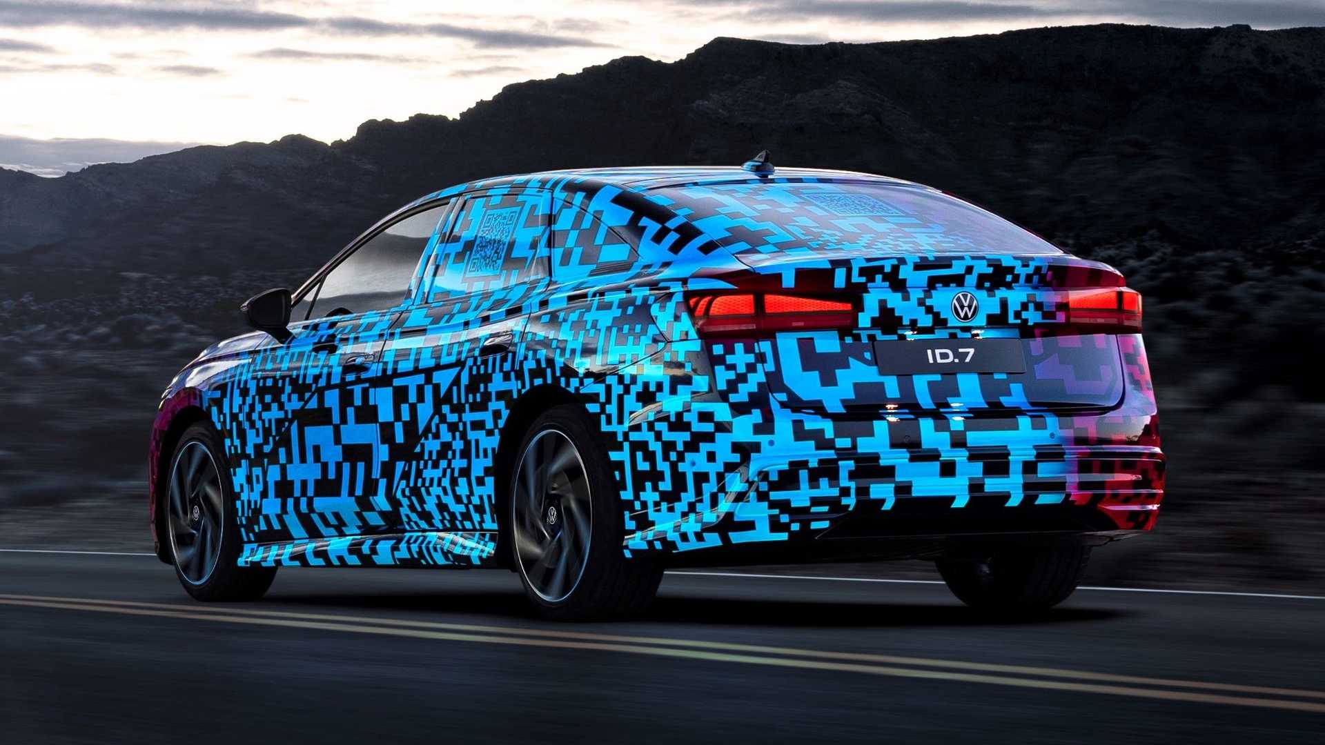 Volkswagen, CES 2023'te Yeni Elektrikli Sedanı ID.7’yi Tanıttı