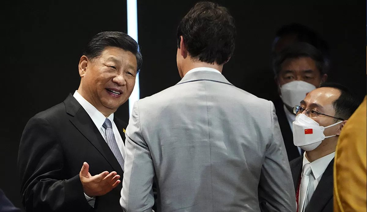 G20'de Xi, Trudeau'yu Eleştiriyor