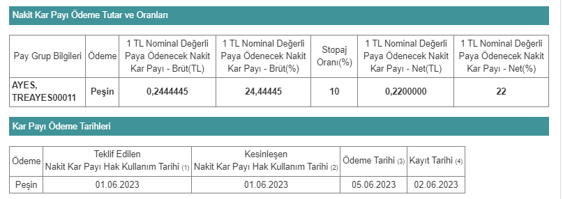 3. AYES- AYES ÇELİK HASIR VE ÇİT SANAYİ A.Ş.