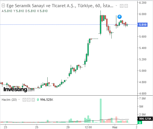 Ege Seramik Sanayi ve Ticaret A.Ş. (EGSER)