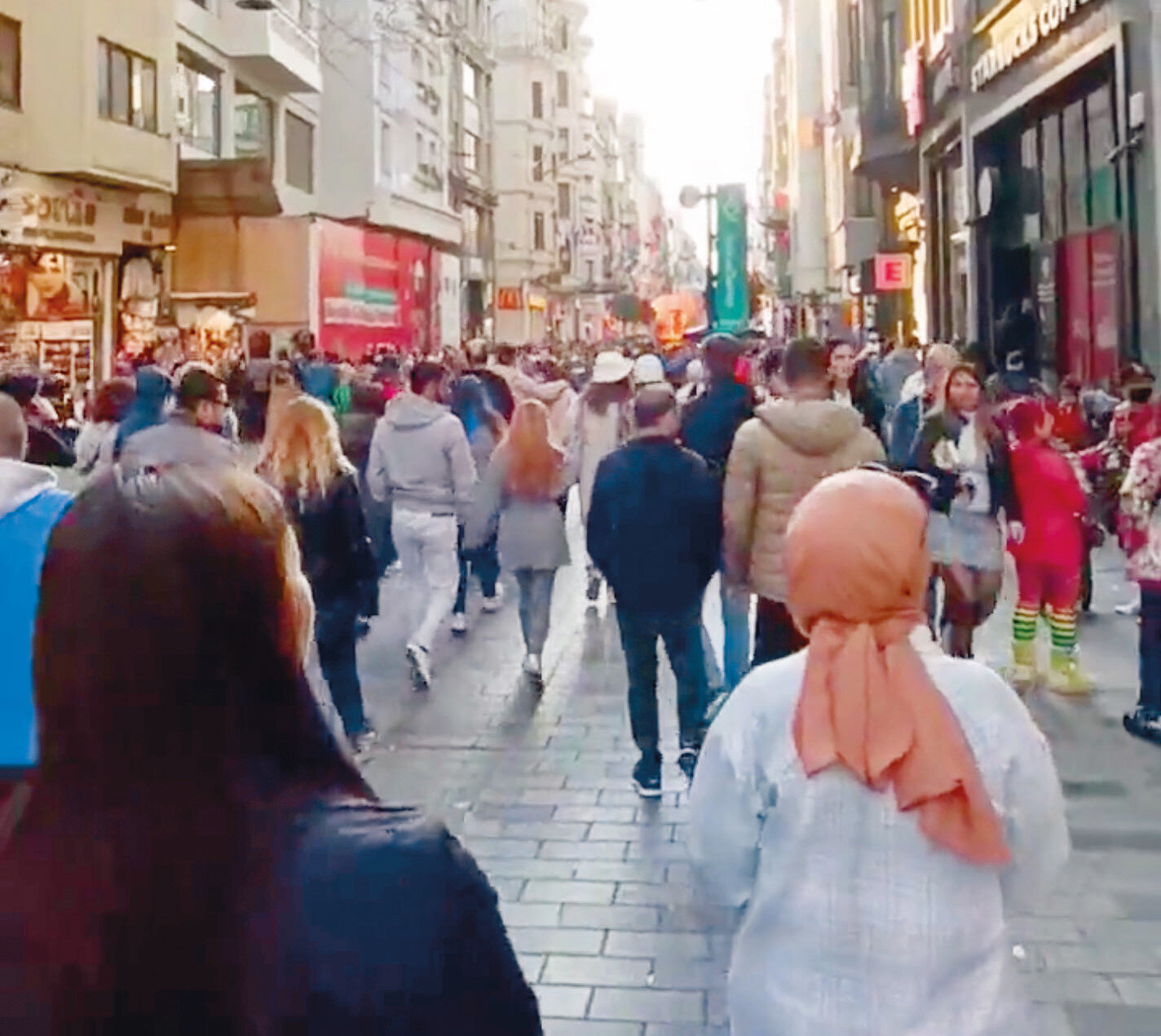 Taksim İstiklal'de Patlama