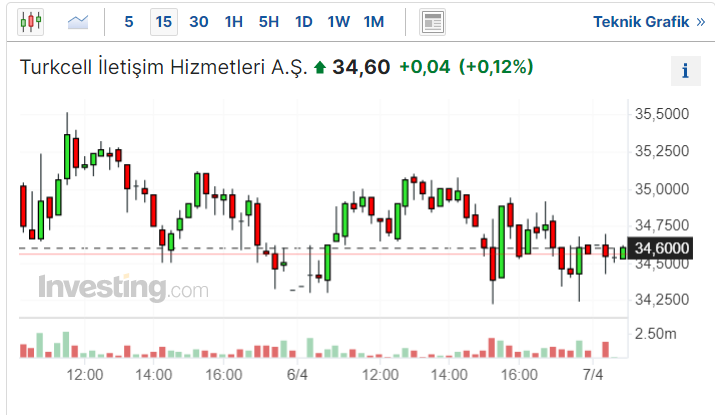 TCELL Hisse Senedi Kaç TL?