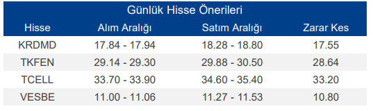 VESBE Hisse Senedi Yükselir Mi?